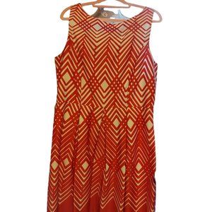 Dressbarn Sleeveless Dress Women's Size 16